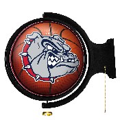 Gonzaga Bulldogs: Basketball - Original Round Rotating Lighted Wall Sign, NCGONZ-115-11