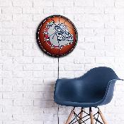 Gonzaga Bulldogs: Basketball - Round Slimline Lighted Wall Sign, NCGONZ-130-11