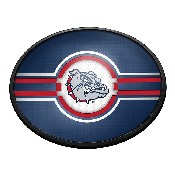 Gonzaga Bulldogs: Oval Slimline Lighted Wall Sign, FNB-NCGONZ-140-01A