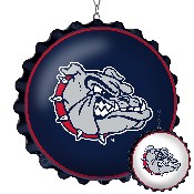 Gonzaga Bulldogs: Double Sided - Bottle Cap Dangler, NCGONZ-220-02