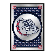 Gonzaga Bulldogs: Team Spirit, Spike - Framed Mirrored Wall Sign, NCGONZ-275-02