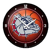 Gonzaga Bulldogs: Basketball - Modern Disc Wall Clock, NCGONZ-510-11