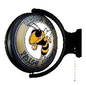 Georgia Tech Yellow Jackets: Mascot - Original Round Rotating Lighted Wall Sign, FNB-NCGTYJ-115-02A