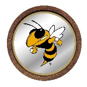 Georgia Tech Yellow Jackets: Mascot - Mirrored Barrel Top Mirrored Wall Sign, NCGTYJ-245-02