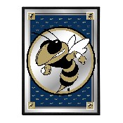 Georgia Tech Yellow Jackets: Team Spirit, Mascot - Framed Mirrored Wall Sign, NCGTYJ-275-02