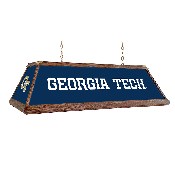 Georgia Tech Yellow Jackets: Premium Wood Pool Table Light, NCGTYJ-330-01