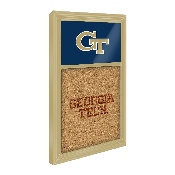 Georgia Tech Yellow Jackets: Dual Logo - Cork Note Board, NCGTYJ-640-02