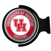 Houston Cougars: Original Round Rotating Lighted Wall Sign, FNB-NCHOUS-115-01A