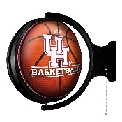 Houston Cougars: Basketball - Original Round Rotating Lighted Wall Sign, NCHOUS-115-11
