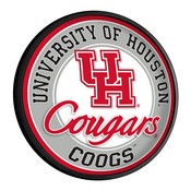 University of Houston Cougars Slimline Illuminated Team Spirit Wall Sign-Round, FNB-NCHOUS-130