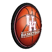 Houston Cougars: Basketball - Round Slimline Lighted Wall Sign, NCHOUS-130-11