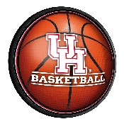Houston Cougars: Basketball - Round Slimline Lighted Wall Sign, NCHOUS-130-11