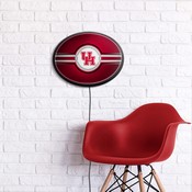 University of Houston Cougars Slimline LED Team Spirit Wall Sign-Primary Logo, NCHOUS-140-01