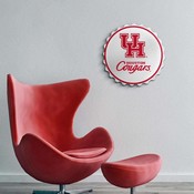 University of Houston Cougars Team Spirit Bottle Cap Wall Sign, FNB-NCHOUS-210