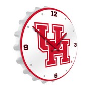 University of Houston Cougars Team Spirit Bottle Cap Wall Clock, FNB-NCHOUS-540
