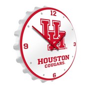 University of Houston Cougars Team Spirit Bottle Cap Wall Clock, FNB-NCHOUS-540