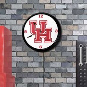 University of Houston Cougars 19" LED Team Spirit Clock-Primary Logo, NCHOUS-550-01