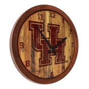 University of Houston Cougars 20" Barrel Team Logo Wall Clock, FNB-NCHOUS-560