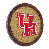 Houston Cougars: "Faux" Barrel Framed Cork Board, FNB-NCHOUS-632-01A