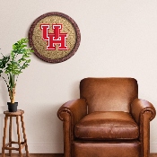 Houston Cougars: "Faux" Barrel Framed Cork Board, FNB-NCHOUS-632-01A