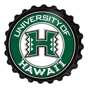 Hawaii Warriors: Bottle Cap Wall Sign, NCHWIW-210-01