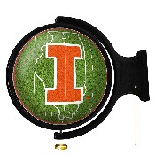 Illinois Fighting Illini: On the 50 - Rotating Lighted Wall Sign, NCILLI-115-22