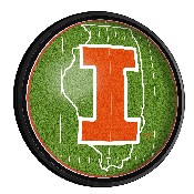 Illinois Fighting Illini: On the 50 - Slimline Lighted Wall Sign, NCILLI-130-22