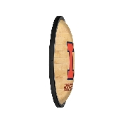 Illinois Fighting Illini: Hardwood - Oval Slimline Lighted Wall Sign, NCILLI-140-12