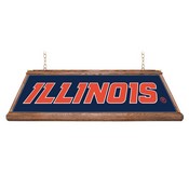 Illinois Fighting Illini: Premium Wood Pool Table Light, FNB-NCILLI-330-01A
