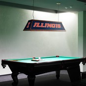 Illinois Fighting Illini: Premium Wood Pool Table Light, FNB-NCILLI-330-01A