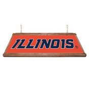 Illinois Fighting Illini: Premium Wood Pool Table Light, FNB-NCILLI-330-01A