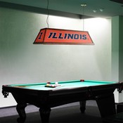 Illinois Fighting Illini: Premium Wood Pool Table Light, FNB-NCILLI-330-01A