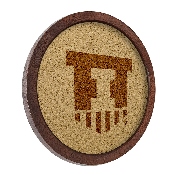 Illinois Fighting Illini: Shield - "Faux" Barrel Framed Cork Board, FNB-NCILLI-632-02A