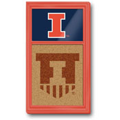 Illinois Fighting Illini: Dual Logos - Cork Note Board, NCILLI-640-02