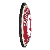 Indiana Hoosiers: Round Slimline Lighted Wall Sign, NCINDH-130-01