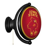 ISU Iowa State Cyclones Rotating LED Team Spirit Wall Sign, FNB-NCIOST-125