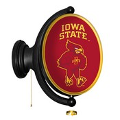 ISU Iowa State Cyclones Rotating LED Team Spirit Wall Sign, FNB-NCIOST-125