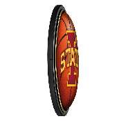 Iowa State Cyclones: Basketball - Round Slimline Lighted Wall Sign, NCIOST-130-11