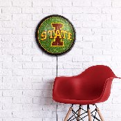 Iowa State Cyclones: On the 50 - Slimline Lighted Wall Sign, NCIOST-130-22