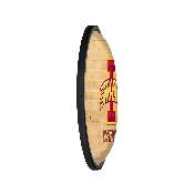 Iowa State Cyclones: Hardwood - Oval Slimline Lighted Wall Sign, NCIOST-140-12