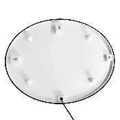 Iowa State Cyclones: Hardwood - Oval Slimline Lighted Wall Sign, NCIOST-140-12