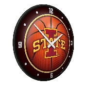 Iowa State Cyclones: Basketball - Modern Disc Wall Clock, NCIOST-510-11