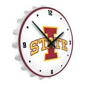 Iowa State Cyclones: Bottle Cap Lighted Wall Clock, NCIOST-545-01