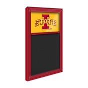 ISU Iowa State Cyclones Team Board Chalkboard-Primary Logo-Red Frame, NCIOST-620-02