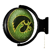 Iowa Hawkeyes: On the 50 - Rotating Lighted Wall Sign, NCIOWA-115-22