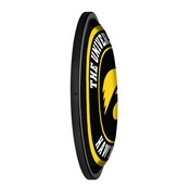 University of Iowa Hawkeyes Slimline Illuminated Team Spirit Wall Sign-Round, FNB-NCIOWA-130