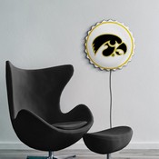 Iowa Hawkeyes: Bottle Cap Wall Light, NCIOWA-215-01