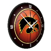 Iowa Hawkeyes: Basketball - Modern Disc Wall Clock, NCIOWA-510-11