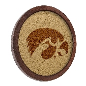 Iowa Hawkeyes: "Faux" Barrel Framed Cork Board, FNB-NCIOWA-632-01A