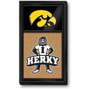 Iowa Hawkeyes: Herky - Cork Noteboard, NCIOWA-640-02